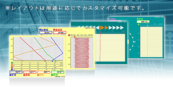 ※レイアウトは用途に応じてカスタマイズ可能です。